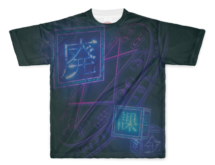 フルグラフィックTシャツ - L - 両面印刷