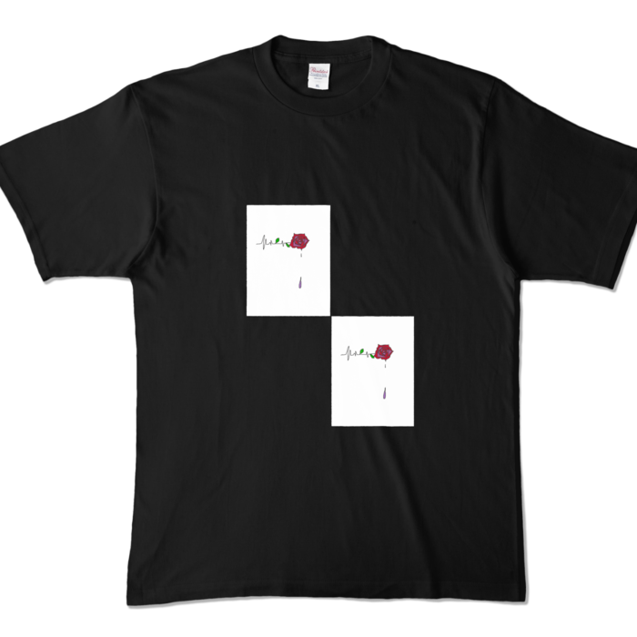 カラーTシャツ - XL - ブラック (濃色)