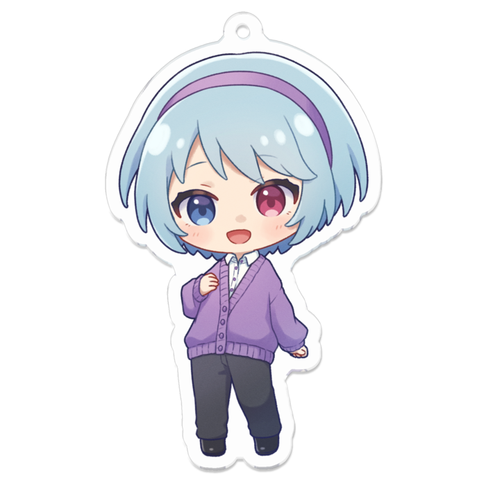 アクリルキーホルダー - 70 x 70 (mm)