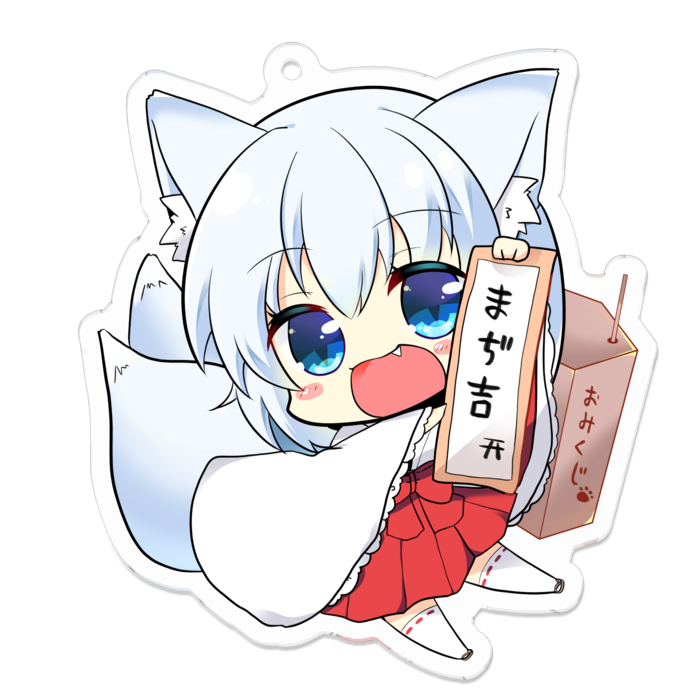 アクリルキーホルダー - 70 x 70 (mm)