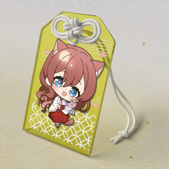 アクリルお守り - 50 × 80mm(8)