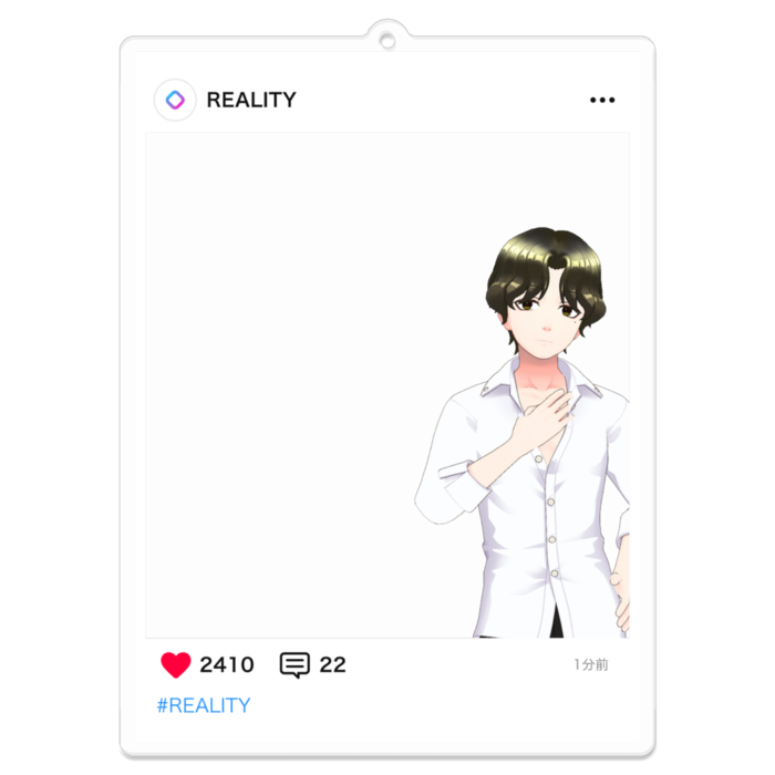 アクリルキーホルダー - 100 x 100 (mm)