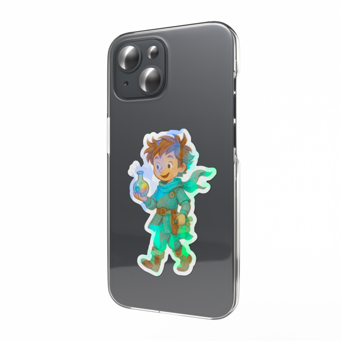 ホログラムスマホステッカー - 縦