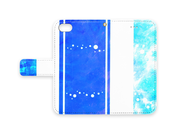 手帳型iPhoneケース - iPhone 8 / 7 - ストラップ穴 あり