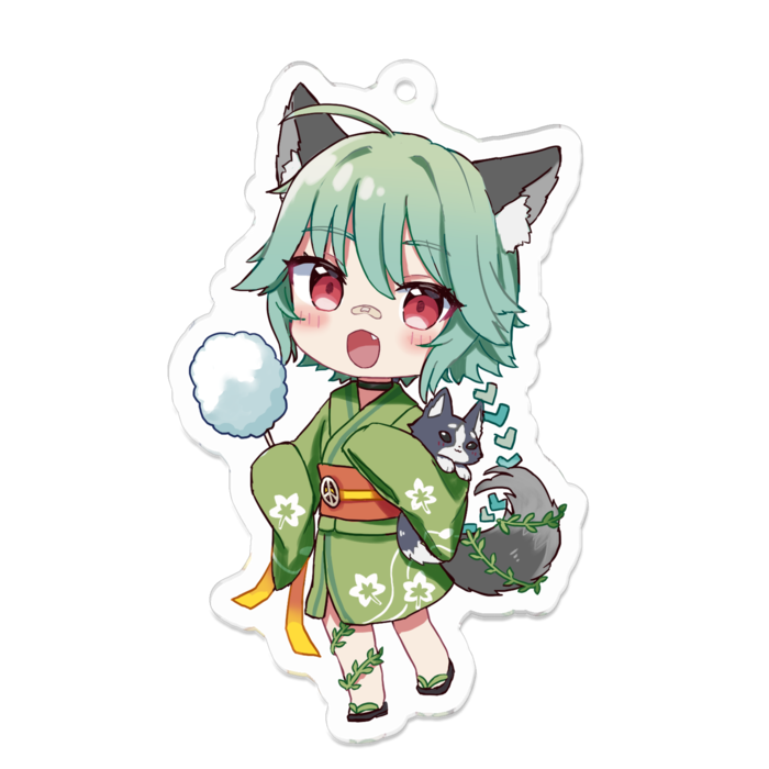 アクリルキーホルダー - 70 x 70 (mm)