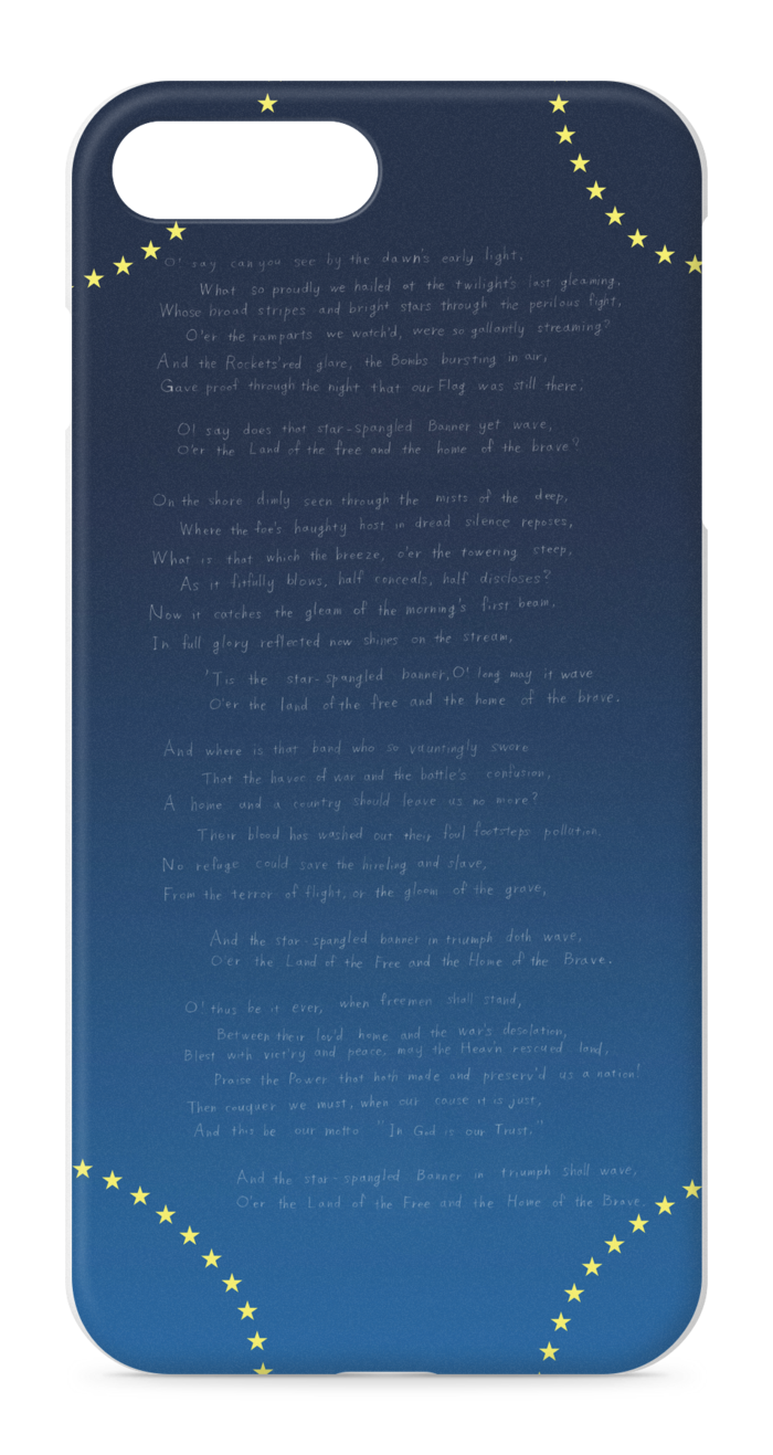 iPhoneケース - iPhone7 Plus - 正面印刷のみ