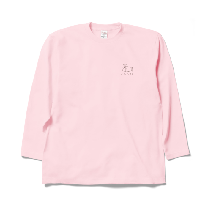 ロングスリーブTシャツ - XL - ライトピンク