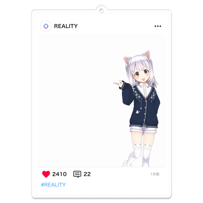 アクリルキーホルダー - 100 x 100 (mm)