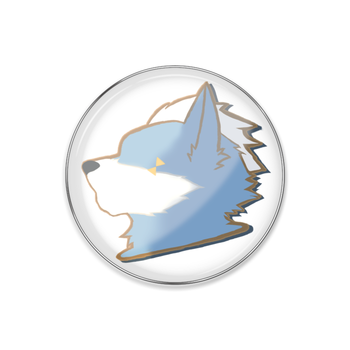 ピンバッジ - 丸形25mm