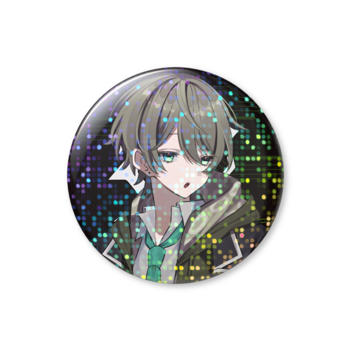 ホログラム缶バッジ - 32mm
