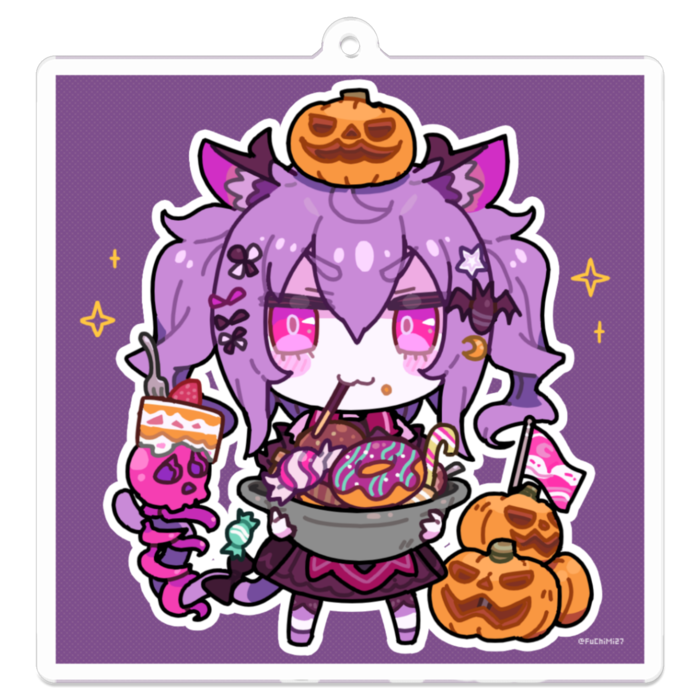 アクリルキーホルダー - 70 x 70 (mm)