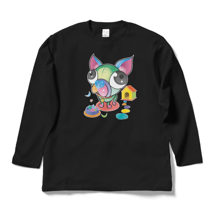 ロングスリーブTシャツ - L - ブラック