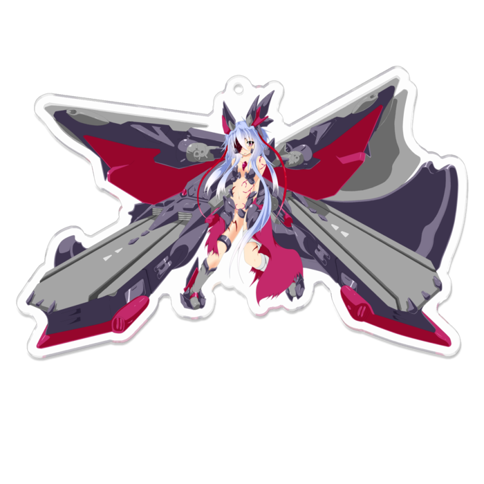 アクリルキーホルダー - 100 x 100 (mm)