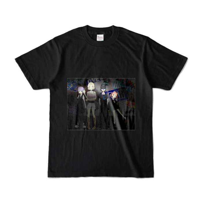 カラーTシャツ - S - ブラック (濃色)