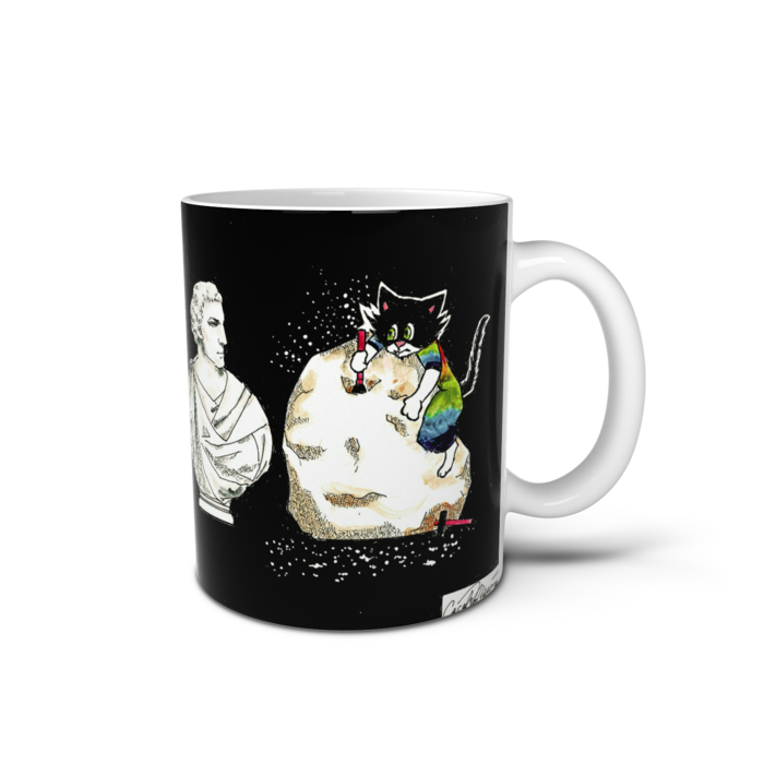 マグカップ - 直径 8 cm / 高さ 9.5 cm