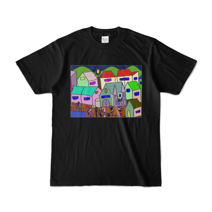 カラーTシャツ - S - ブラック (濃色)