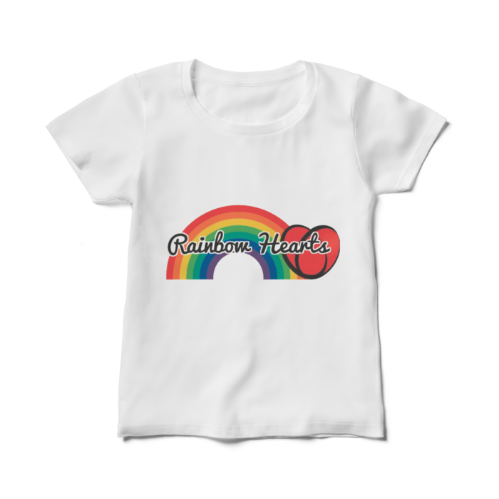 レディースTシャツ - M- 正面 - 白