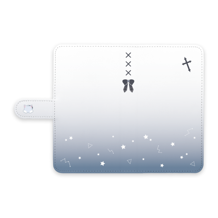 手帳型Androidケース - L - ストラップ穴 なし