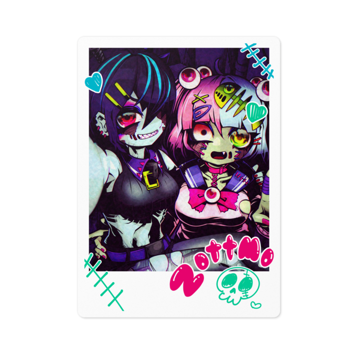 ステッカー - 100 x 100 (mm)