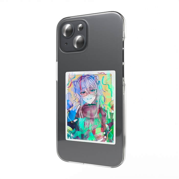 ホログラムスマホステッカー - 縦