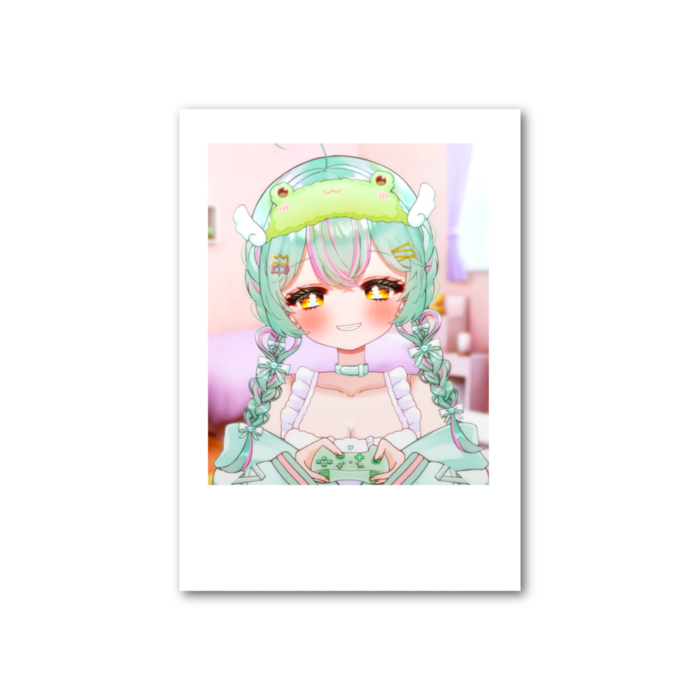 フォト風カード - 縦 - ゲームたのしい♪