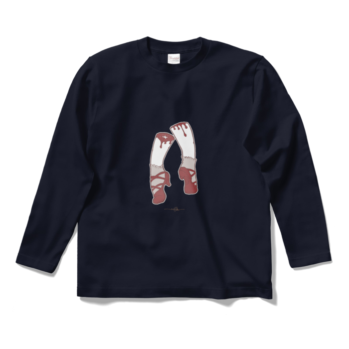 踊る赤い靴★深夜 - S - ネイビー