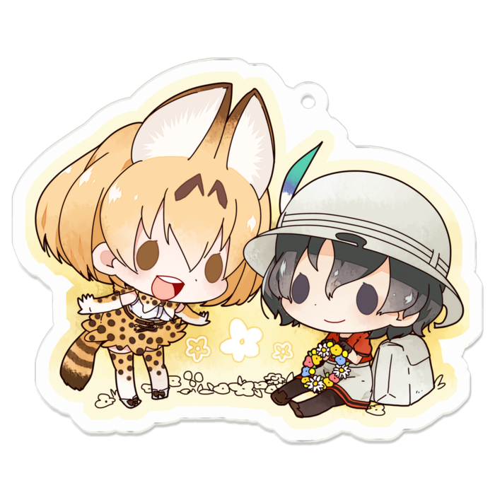 アクリルキーホルダー - 70 x 70 (mm)