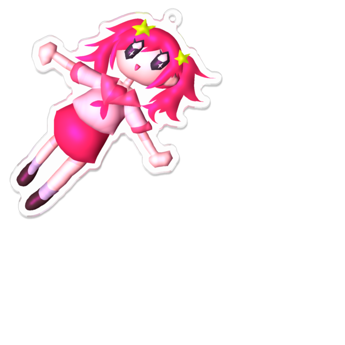 アクリルキーホルダー - 100 x 100 (mm)