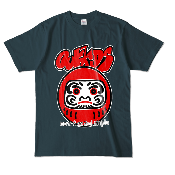 カラーTシャツ - L - デニム (濃色)