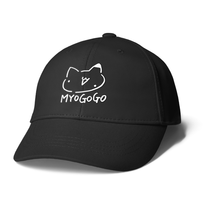 キャップ - ブラック