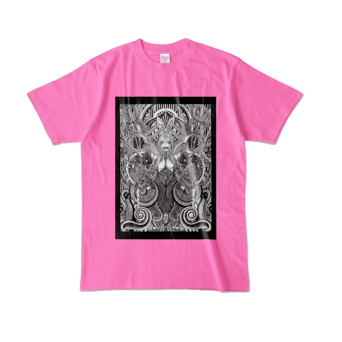 カラーTシャツ - L - ピンク (濃色)