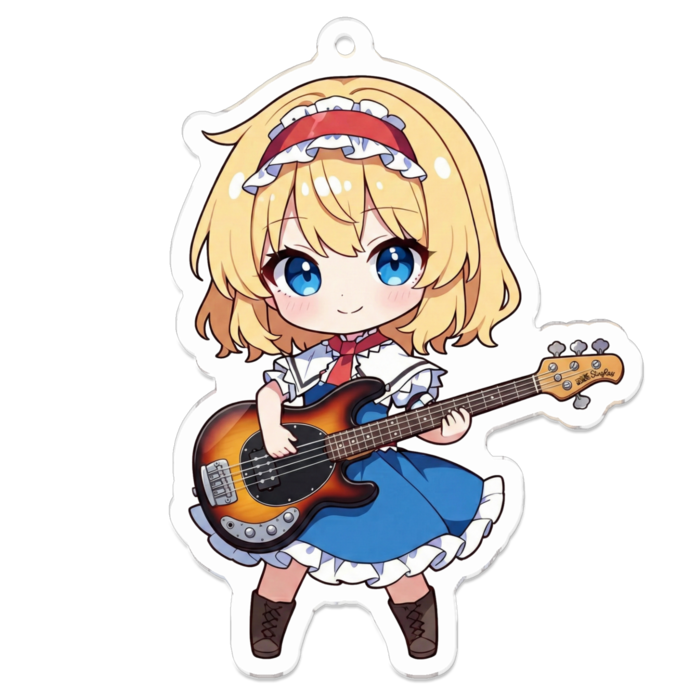 アクリルキーホルダー - 70 x 70 (mm)(キャラのみ)