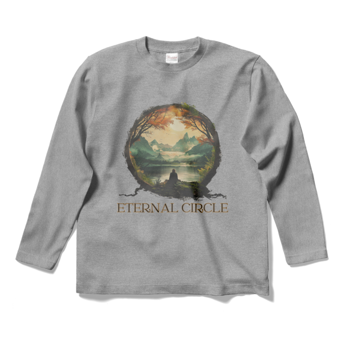 ロングスリーブTシャツ - S - 杢グレー