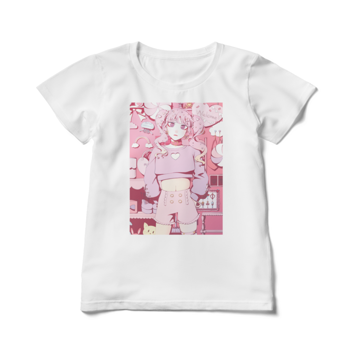 レディースTシャツ - L - 白