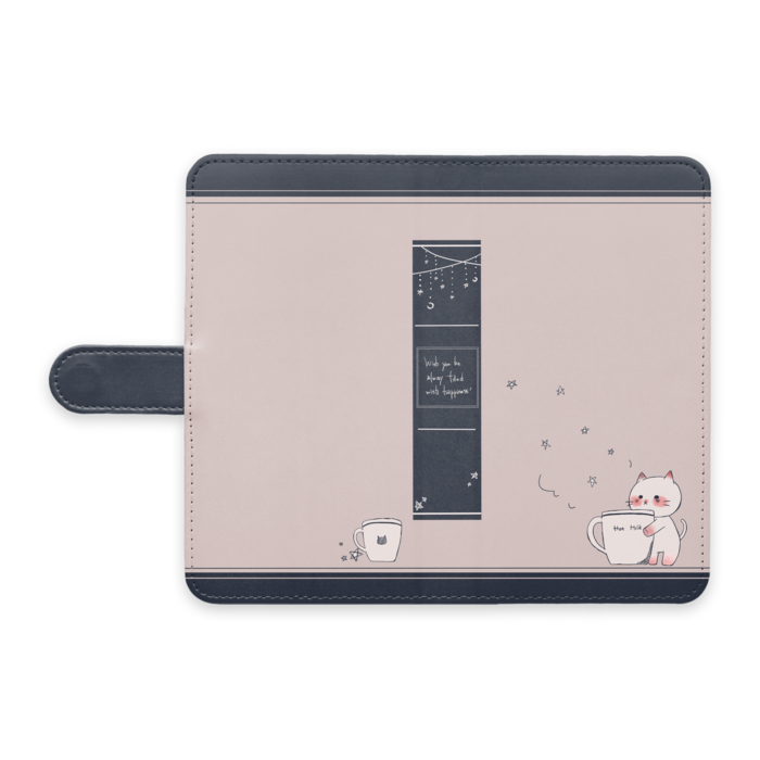 手帳型Androidケース - L - ストラップ穴 なし