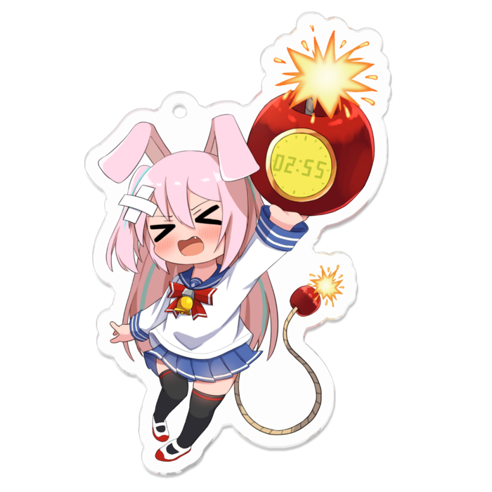 アクリルキーホルダー - 70 x 70 (mm)