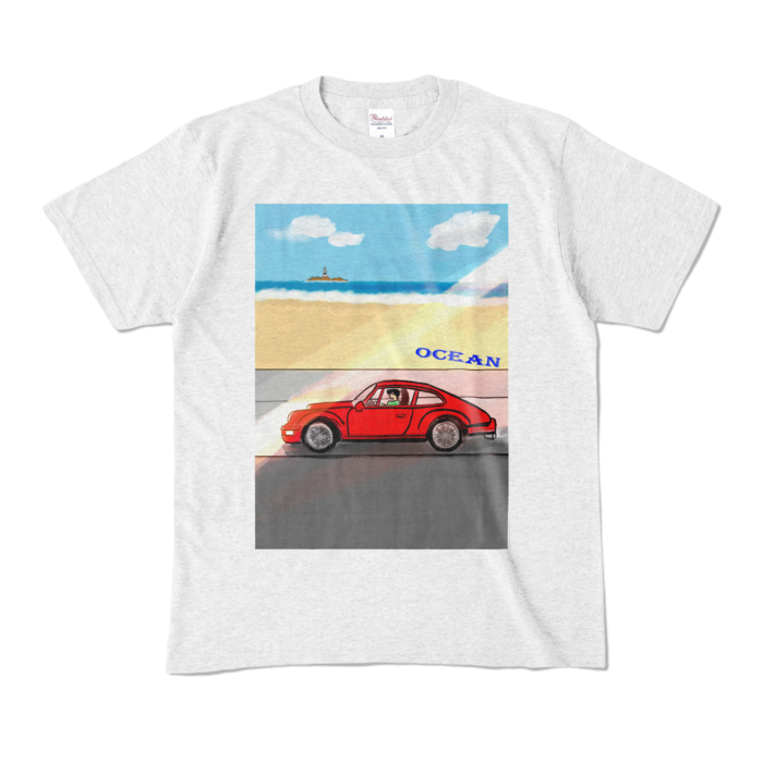 カラーTシャツ - M - アッシュ (淡色)