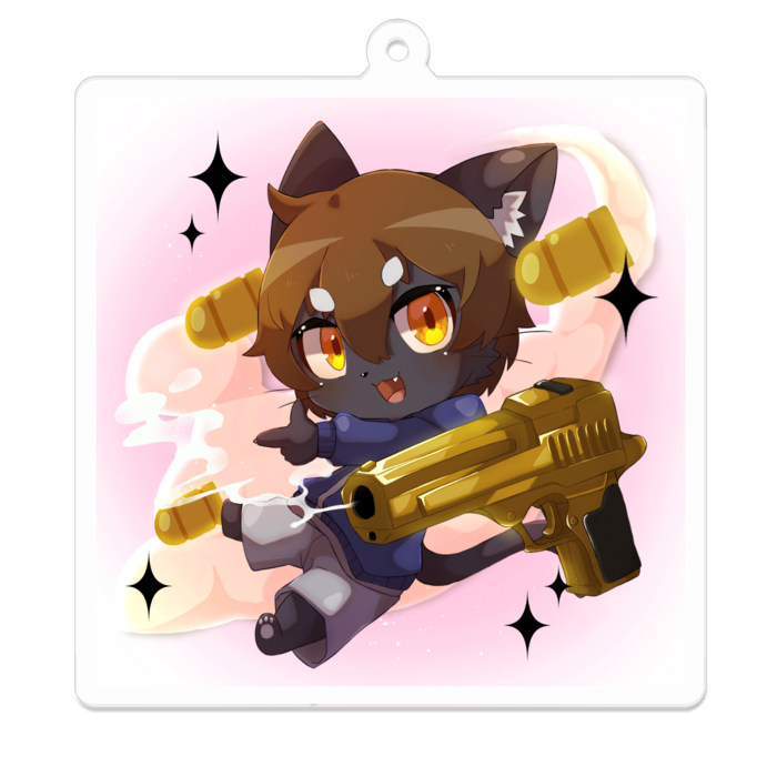 アクリルキーホルダー - 70 x 70 (mm)