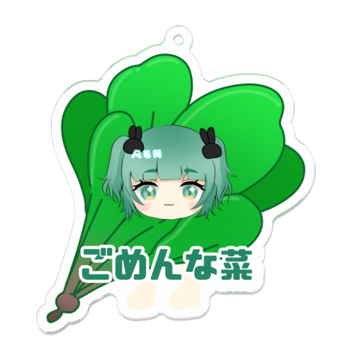 アクリルキーホルダー - 70 x 70 (mm)