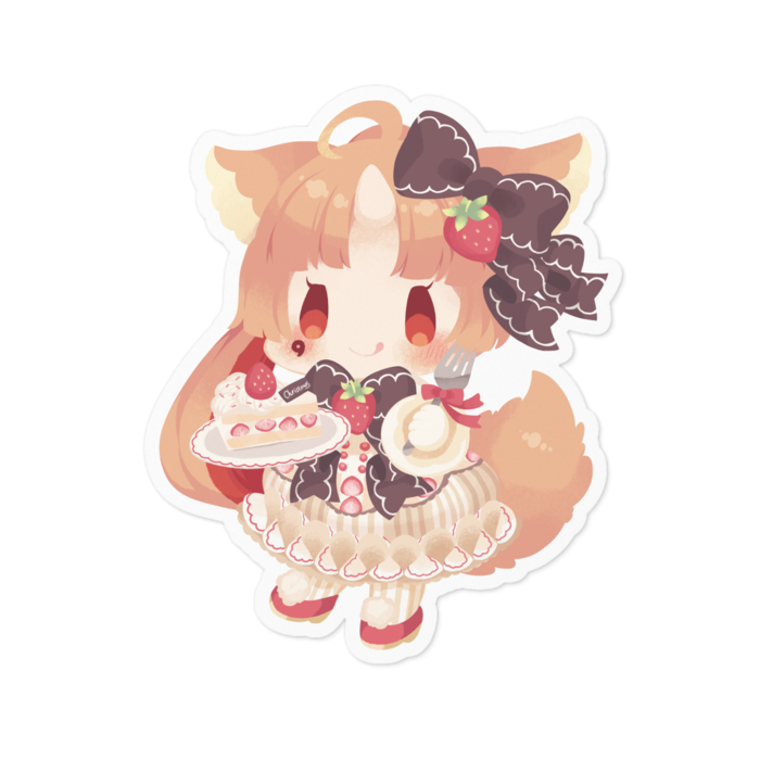 ステッカー - 100 x 100 (mm)