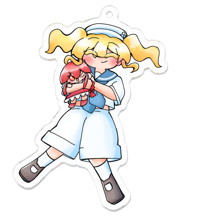 アクリルキーホルダー - 70 x 70 (mm)