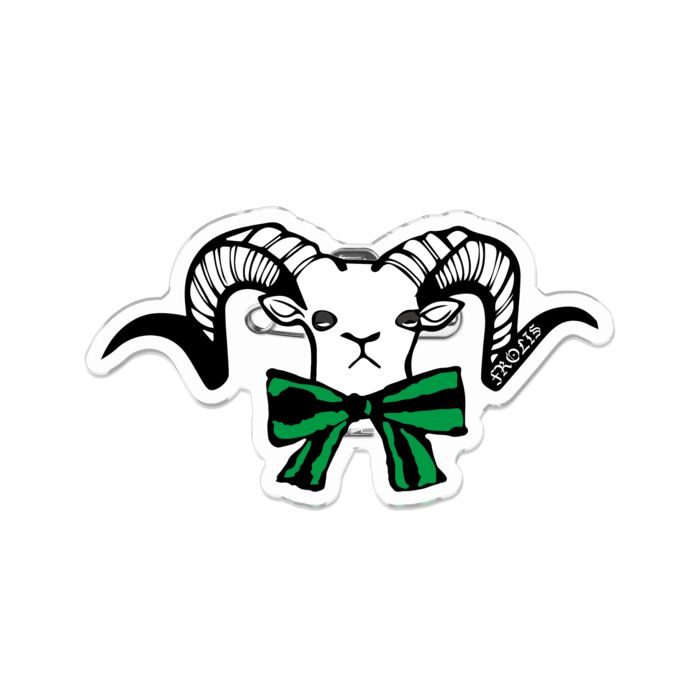 アクリルバッジ - 緑