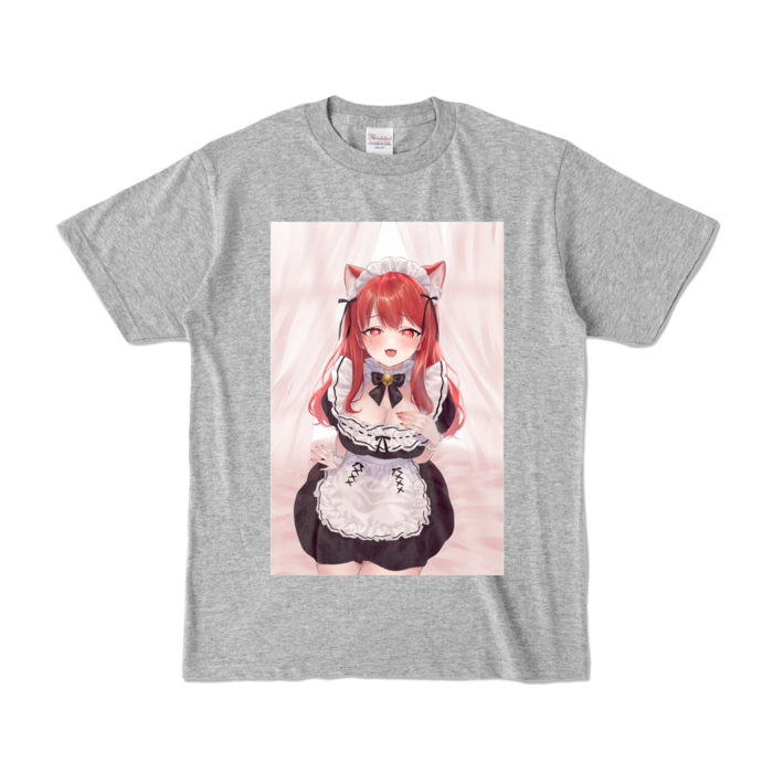 カラーTシャツ - S - 杢グレー (濃色)