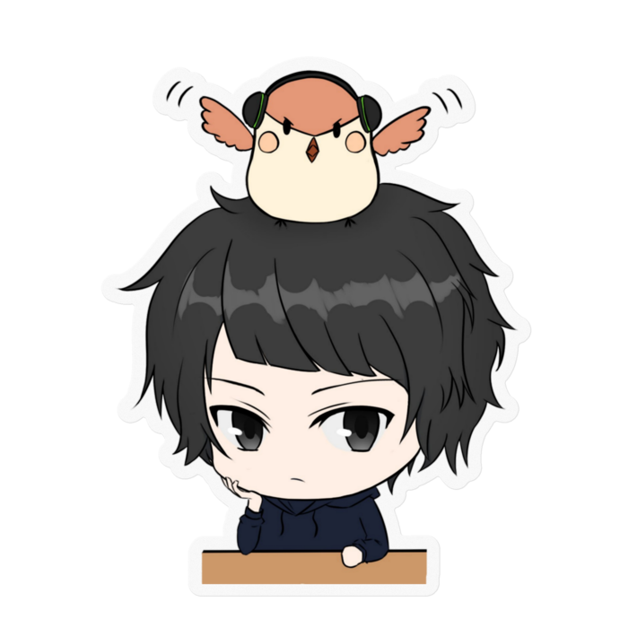 ステッカー - 100 x 100 (mm)(1)