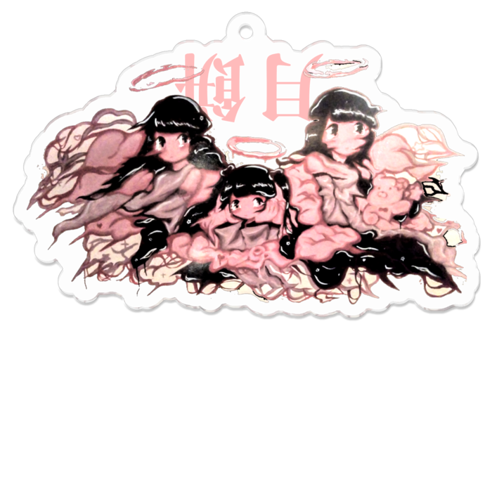 アクリルキーホルダー - 70 x 70 (mm)
