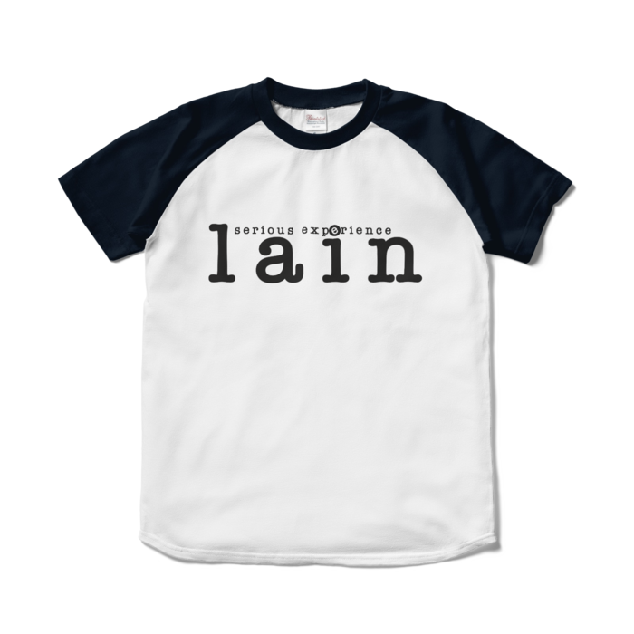 ラグランTシャツ - S - ホワイト×ネイビー