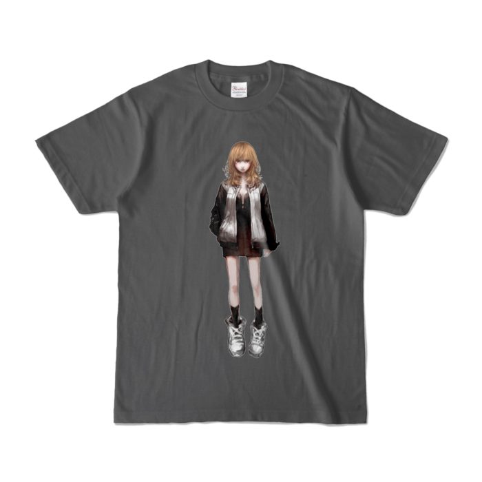 カラーTシャツ - S - チャコール (濃色)