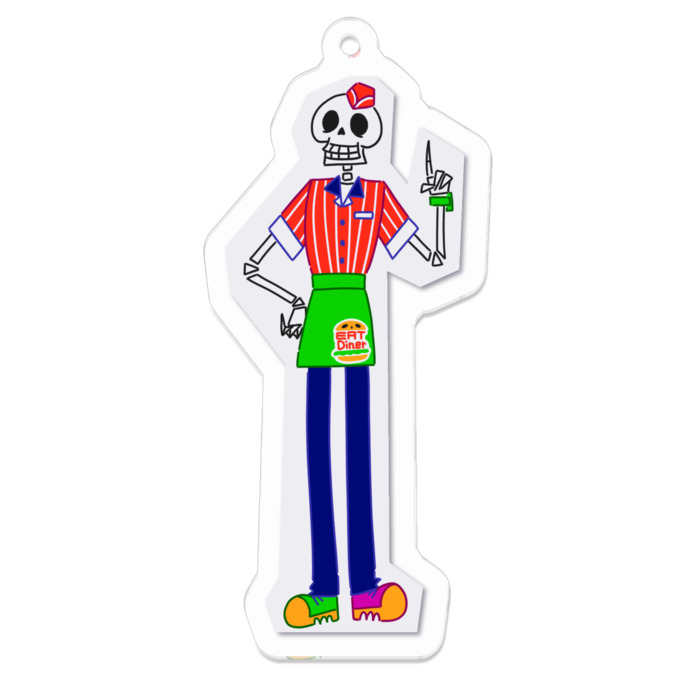 アクリルキーホルダー - 70 x 70 (mm)