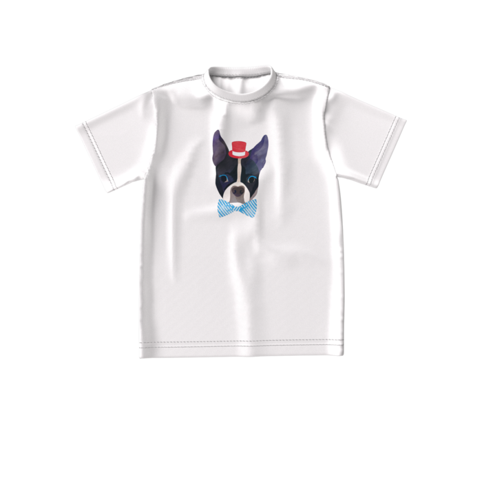 ビッグシルエットTシャツ（ホワイト） - S - 正面