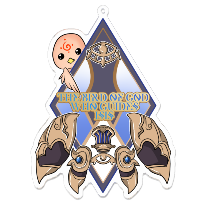 アクリルキーホルダー - 100 x 100 (mm)